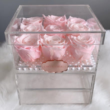 Load image into Gallery viewer, 9 Rose Box with Double Drawer
