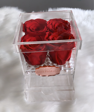 Load image into Gallery viewer, 4 Rose Box With Drawer
