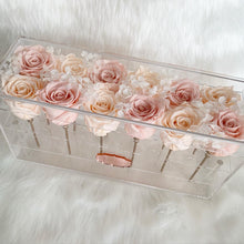 Load image into Gallery viewer, 12 Rose Box with Stem
