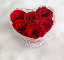 Load image into Gallery viewer, 6 Rose Heart Box
