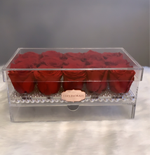 Load image into Gallery viewer, 15 Rose Box with Drawer
