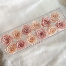 Load image into Gallery viewer, 12 Rose Box with Stem
