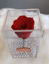 Load image into Gallery viewer, Single Rose Box with Stem
