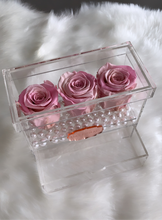 Load image into Gallery viewer, 3 Rose Box with Drawer
