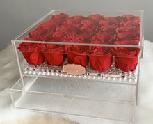 Load image into Gallery viewer, 25 Rose Box with Drawer
