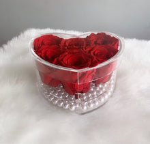 Load image into Gallery viewer, 6 Rose Heart Box
